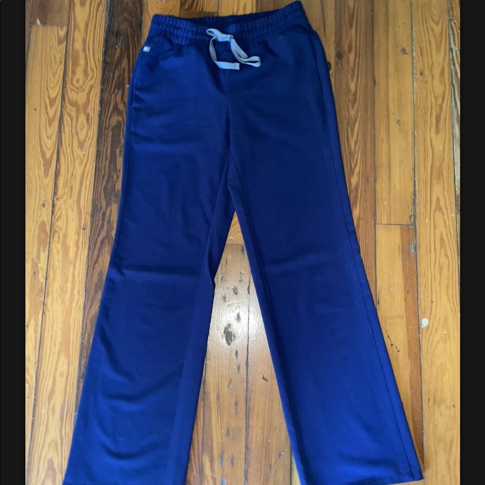 Discontinued! FIGS Yanga Wide-leg Pant - Navy - XS